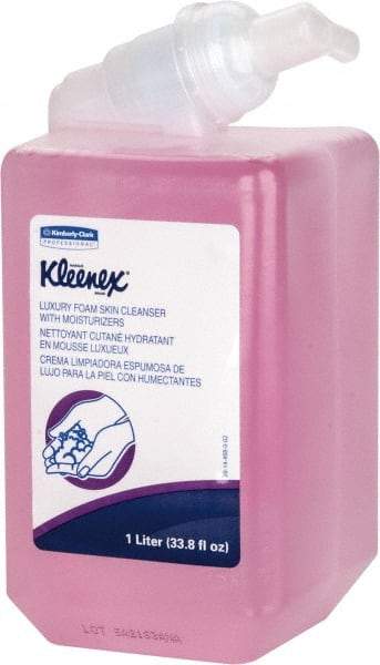 Kleenex - 1 L Dispenser Refill Foam Hand Cleaner - Moisturizing, Light Pink, Citrus Floral Scent - Strong Tooling