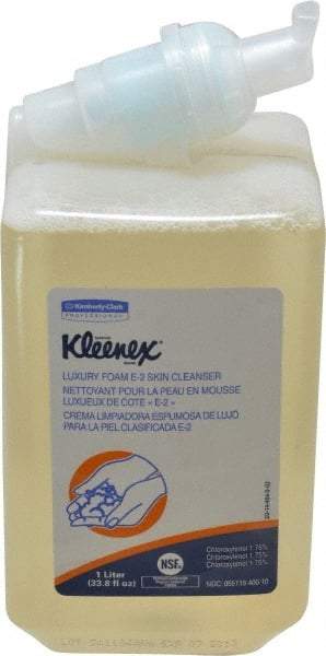 Kleenex - 1 L Dispenser Refill Foam Hand Cleaner - Clear, Medicinal Scent - Strong Tooling