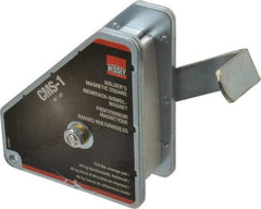 Bessey - 3-3/4" Wide x 1-5/8" Deep x 4-3/8" High Magnetic Welding & Fabrication Square - 100 Lb Average Pull Force - Strong Tooling