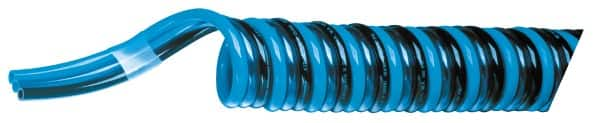 Advanced Technology Products - 21/64" ID x 1/2" OD, 55/64" Wall Thickness, Polyurethane Tube - Black, Clear Blue & Light Blue, 140 Max psi, 98 Shore A Hardness - Strong Tooling