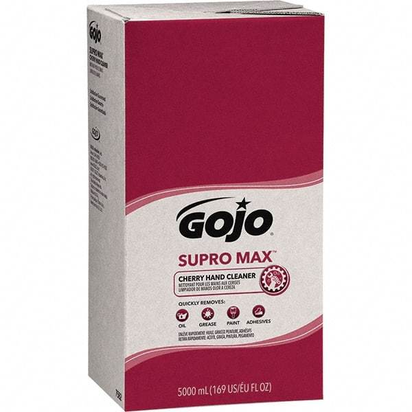 GOJO - 5 L Dispenser Refill Liquid Hand Cleaner - Beige, Cherry Scent - Strong Tooling