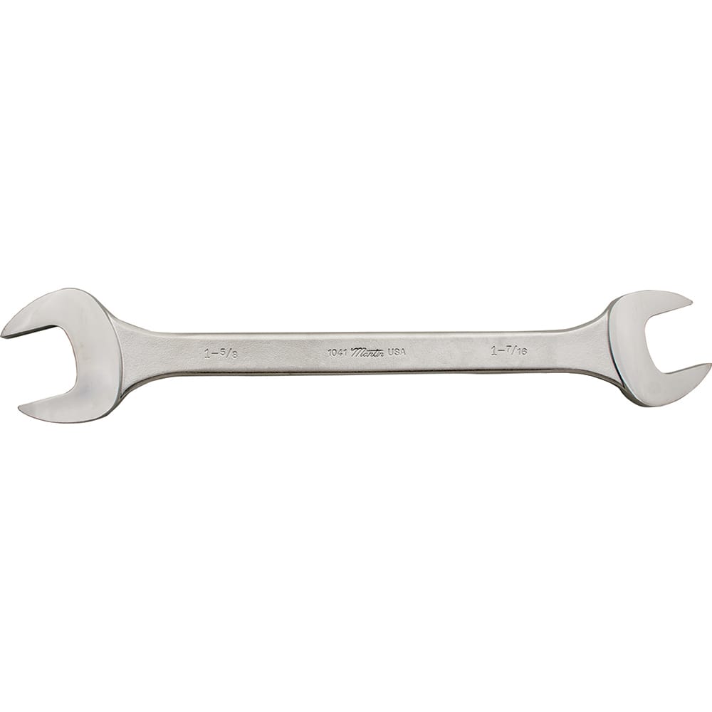 Martin Tools - Open End Wrenches; Wrench Type: Open End Wrench ; Tool Type: Dbl Open End Wrench ; Size (Inch): 7/16 x 9/16 ; Finish/Coating: Chrome ; Head Type: Open End ; Overall Length (Inch): 5-1/2 - Exact Industrial Supply