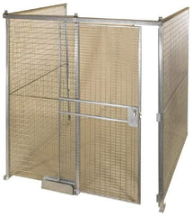 Folding Guard - 16' Long x 16" Wide, Welded Wire Room Kit - 3 Walls - Strong Tooling