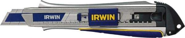 Irwin - Snap Utility Knife - Silver & Blue Handle - Strong Tooling