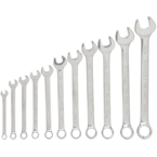 STANLEY® 11 Piece Fractional Combination Wrench Set – 12 Point - Strong Tooling