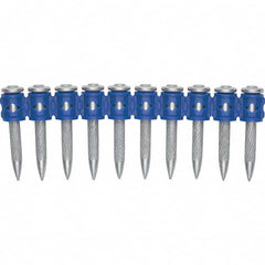 Powder Actuated Pins & Threaded Studs; Type: Drive Pin; Shank Length (Inch): 1-5/8; Shank Diameter (Decimal Inch): 1.6250; Head Diameter (mm): 8.000; Material: Steel; Thread Length (Inch): 0; Finish/Coating: Zinc; Material Application: Concrete