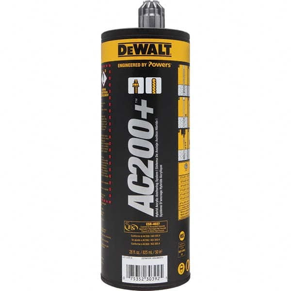 DeWALT Anchors & Fasteners - Anchoring Adhesives Adhesive Material: Acrylic Volume (fl. oz.): 28.00 - Strong Tooling