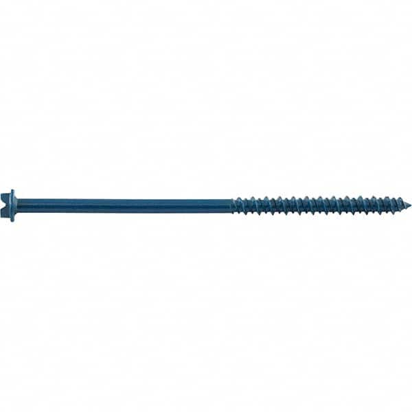 DeWALT Anchors & Fasteners - 3/16" Diam, 2-1/4 Length Under Head, Hex Drive Concrete Screw & Masonry Fastener - Strong Tooling