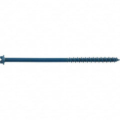 DeWALT Anchors & Fasteners - 3/16" Diam, 2-1/4 Length Under Head, Hex Drive Concrete Screw & Masonry Fastener - Strong Tooling