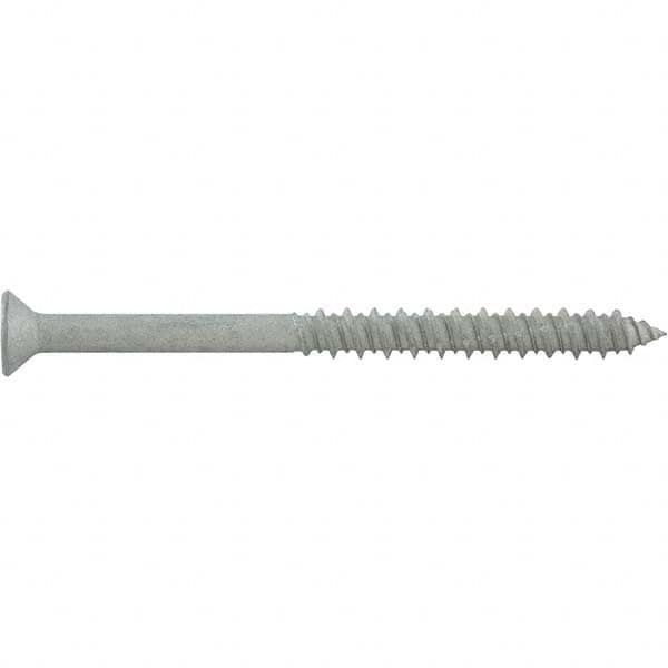 DeWALT Anchors & Fasteners - 1/4" Diam, 4 Overall Length, Phillips Drive Concrete Screw & Masonry Fastener - Strong Tooling