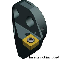 Kennametal - Right Hand Cut, 32mm Min Bore Diam, Size 25 Steel Modular Boring Cutting Unit Head - 32mm Max Bore Depth, Compatible with CCMT 09 T3 08 - Strong Tooling