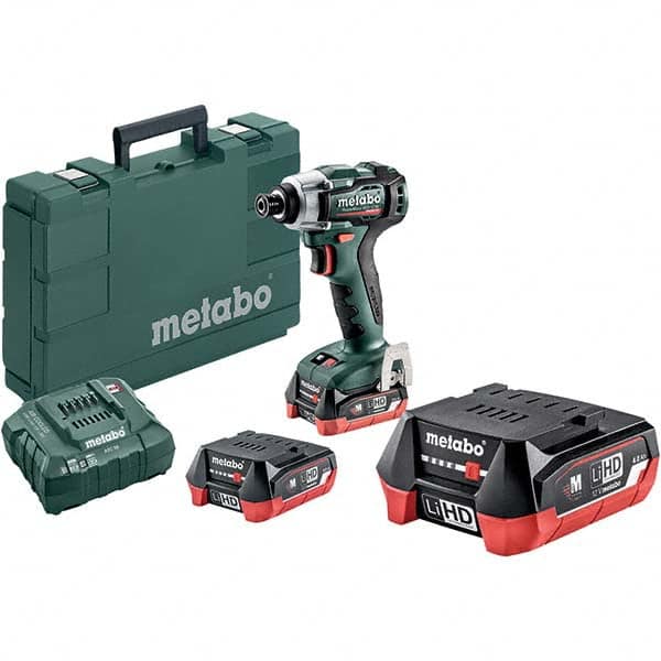 Metabo - Impact Drivers Power Type: Cordless Voltage: 12 - Strong Tooling