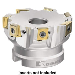 Kennametal - Indexable Square-Shoulder Face Mills Cutting Diameter (Inch): 3 Cutting Diameter (Decimal Inch): 3.0000 - Strong Tooling