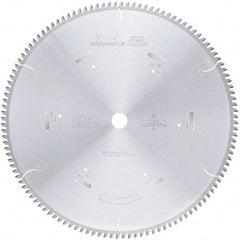 Amana Tool - 18" Diam, 1" Arbor Hole Diam, 120 Tooth Wet & Dry Cut Saw Blade - Carbide-Tipped, Clean Action, Standard Round Arbor - Strong Tooling