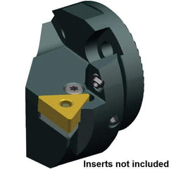 Kennametal - Right Hand Cut, 63mm Min Bore Diam, Size 50 Steel Modular Boring Cutting Unit Head - 63mm Max Bore Depth, Compatible with TNMA 160408 - Strong Tooling