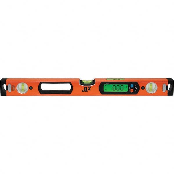 Johnson Level & Tool - Box Beam, I-Beam & Torpedo Levels Level Type: Digital Number of Vials: 3 - Strong Tooling