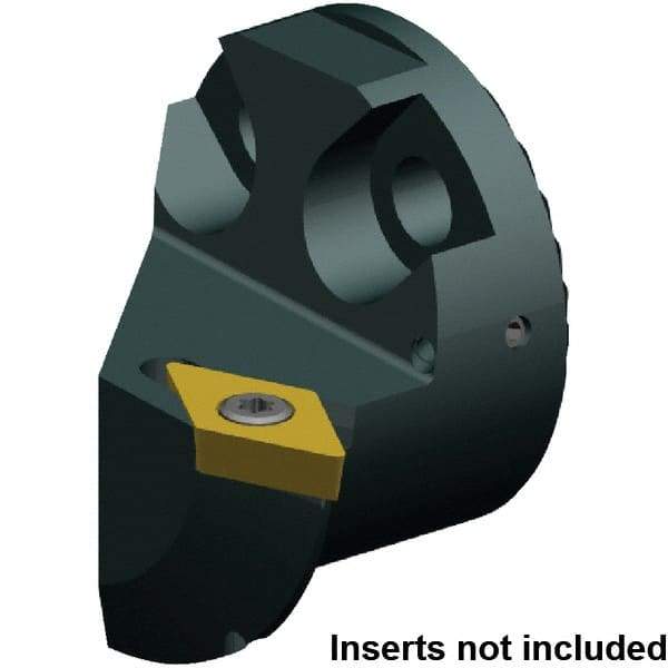 Kennametal - Left Hand Cut, 32mm Min Bore Diam, Size 25 Steel Modular Boring Cutting Unit Head - 32mm Max Bore Depth, Compatible with DCMT 070204 - Strong Tooling