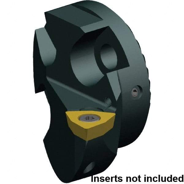 Kennametal - Right Hand Cut, 32mm Min Bore Diam, Size 25 Steel Modular Boring Cutting Unit Head - 32mm Max Bore Depth, Compatible with WPMT 04 02 04 - Strong Tooling