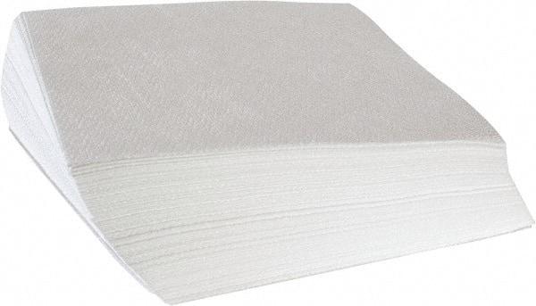 Kimtech - Flat Fold Clean Room/Lab/Critical Task Wipes - Poly Pack, 9" x 9" Sheet Size, White - Strong Tooling