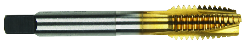 3/8-24 Dia. - GH7 - 3 FL - Premium HSS - TiN - Plug Oversize +.0035 Shear Tap - Strong Tooling