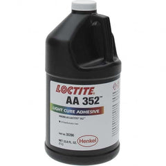 Loctite - 1 L Bottle Clear Light Cure Adhesive - 352 1 LITER UV LOCTITE LTCURE ADHS - Strong Tooling