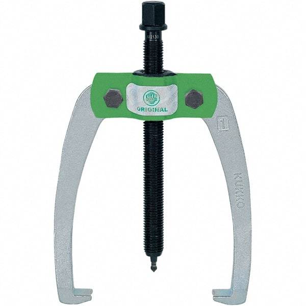 KUKKO - 2 Jaw, 1/2" to 3-7/8" Spread, 3 Ton Capacity, Jaw Puller - 3-7/8" Reach, For Bearings, Gears, Discs - Strong Tooling