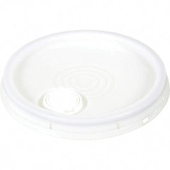 Vestil - Tote & Storage Container Lids For Use With: 3-1/2, 5 & 6 Gallon Pails Width (Decimal Inch): 12.500 - Strong Tooling