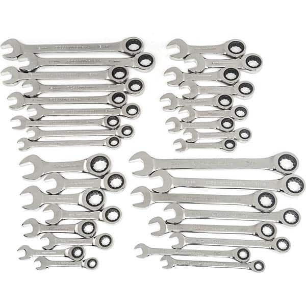 GearWrench - Wrench Sets Tool Type: Ratchet System of Measurement: Inch/Metric - Strong Tooling