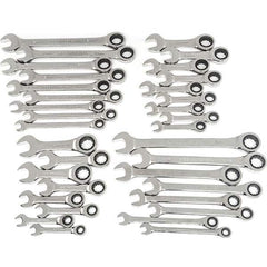 GearWrench - Wrench Sets Tool Type: Ratchet System of Measurement: Inch/Metric - Strong Tooling