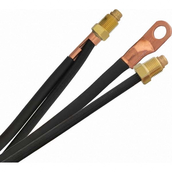 PRO-SOURCE - TIG Torch Parts & Accessories Type: 2 Pc. Power Cable & Hose Assembly Length (Feet): 25.0 - Strong Tooling