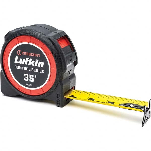 Lufkin - 35' x 1-3/16" Yellow/Black Blade Tape Measure - Strong Tooling