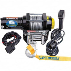 Superwinch - Automotive Winches Type: DC Electric Winch Pull Capacity (Lb.): 4,000 (Pounds) - Strong Tooling