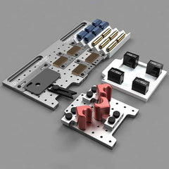 Phillips Precision - Laser Etching Fixture Kits Type: Laser Fixture System Number of Pieces: 52 - Strong Tooling