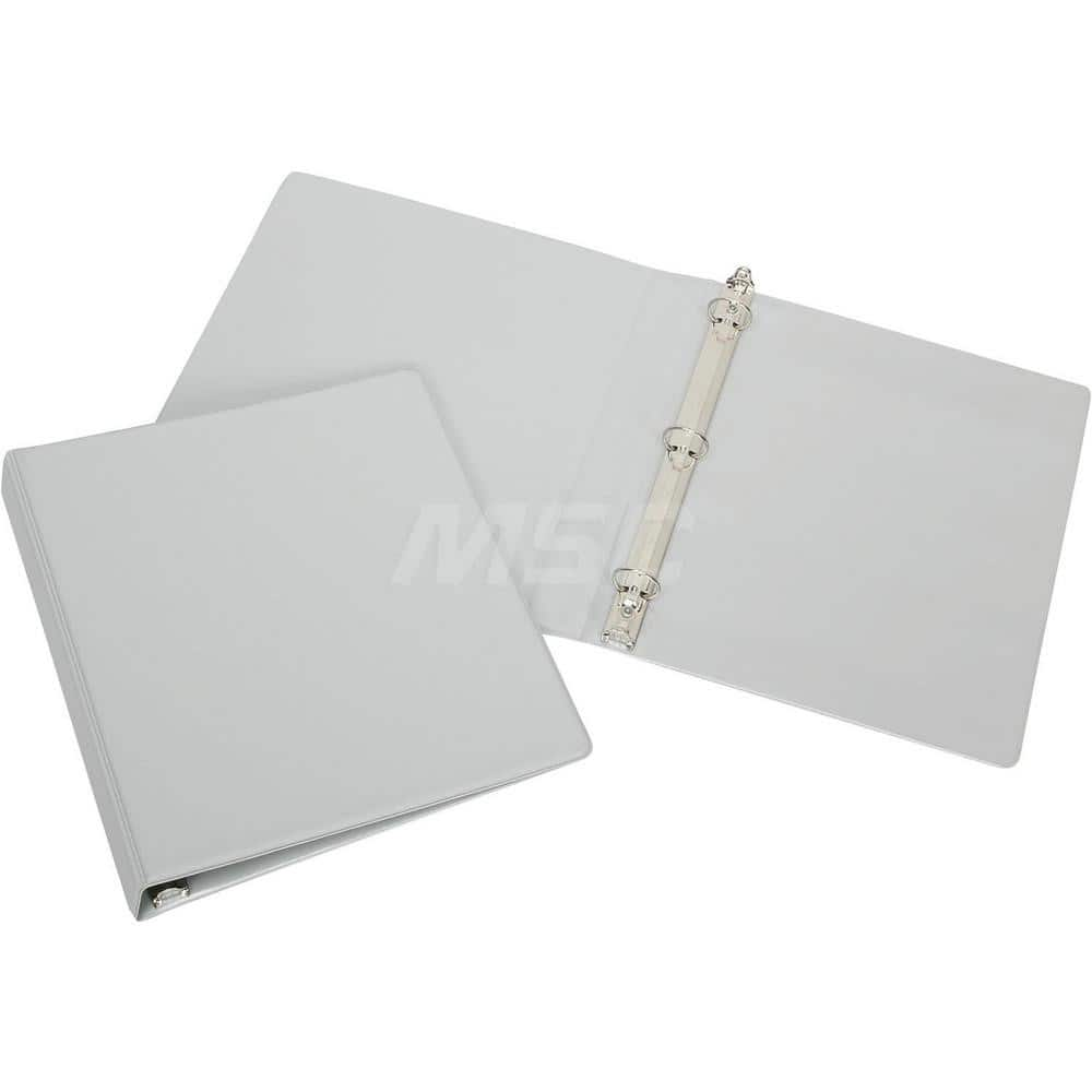 Ring Binders; Binder Type: 3 Hole Binder; Capacity: 2″; Color: Gray; Material: Vinyl; Size: 8-1/2 X 11; Minimum Order Quantity: Vinyl; Material: Vinyl