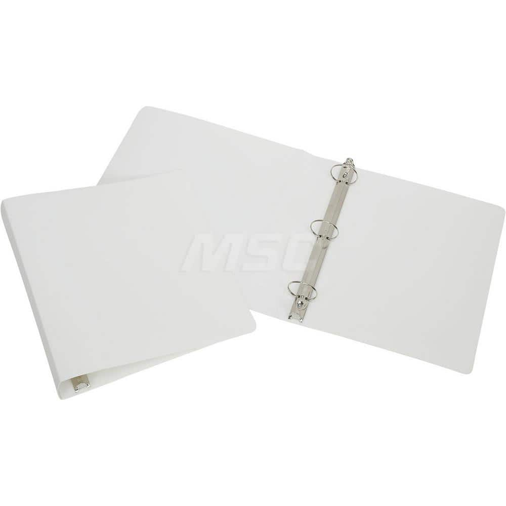 Ring Binders; Binder Type: 3 Hole Binder; Capacity: 1/2″; Color: White; Material: Polyethylene; Size: 8-1/2x11; Minimum Order Quantity: Polyethylene; Material: Polyethylene