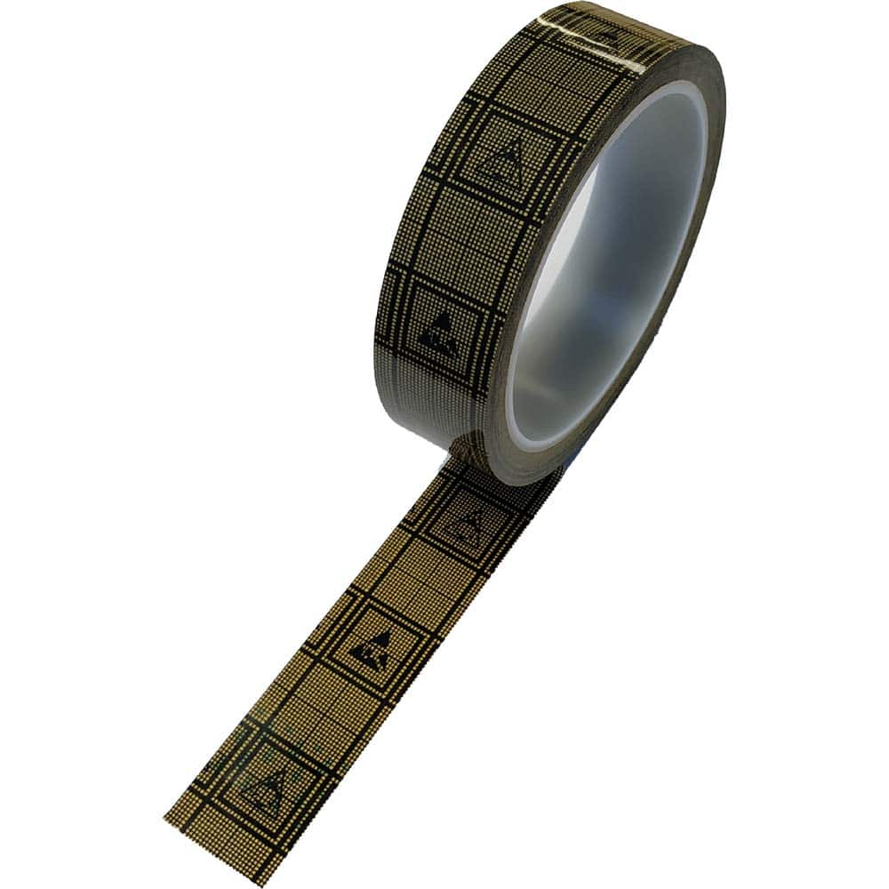 Bertech - Anti-Static Packaging; Type: Conductive Grid Tape ; Width (Inch): 2-1/4 ; Length (Inch): 1296 ; Thickness (mil): 1.9000 ; Color: Brown - Exact Industrial Supply