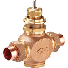 Johnson Controls - Temperature Control Valves; End Connections: Union ; Pipe Size: 1-1/2 - Exact Industrial Supply