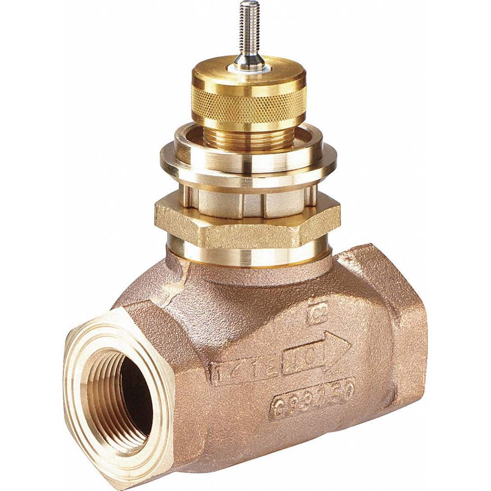 Johnson Controls - Temperature Control Valves; End Connections: FNPT ; Pipe Size: 1-1/2 - Exact Industrial Supply