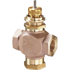 Johnson Controls - Temperature Control Valves; End Connections: FNPT ; Pipe Size: 1-1/2 - Exact Industrial Supply