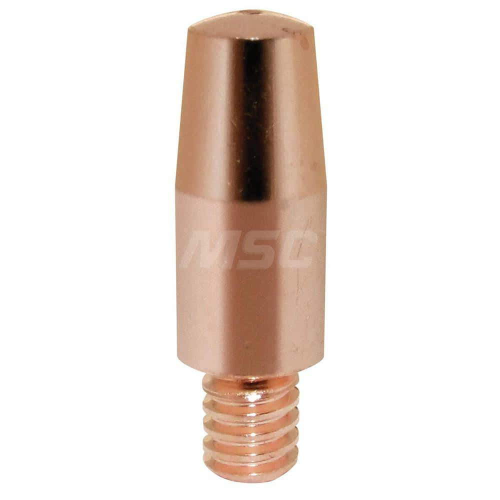 MIG Welder Contact Tip: 0.03″ Min x 0.03″ Max Wire Dia, Threaded Use with Magnum PRO