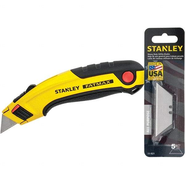 Stanley - Utility Knives, Snap Blades & Box Cutters Type: Retractable Utility Knife Blade Type: Retractable - Strong Tooling