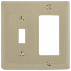 Hubbell Wiring Device-Kellems - Wall Plates Wall Plate Type: Combination Wall Plates Color: Ivory - Strong Tooling