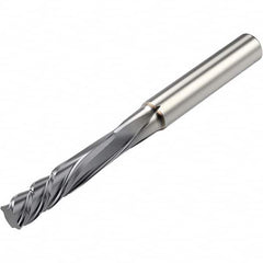 Seco - 14.8mm Diam, 54.99mm LOC, Solid Carbide Diamond-Pattern End Mill End Router Bit - Strong Tooling