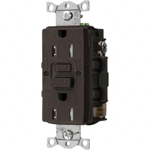 Bryant Electric - GFCI Receptacles Grade: Commercial Color: Brown - Strong Tooling