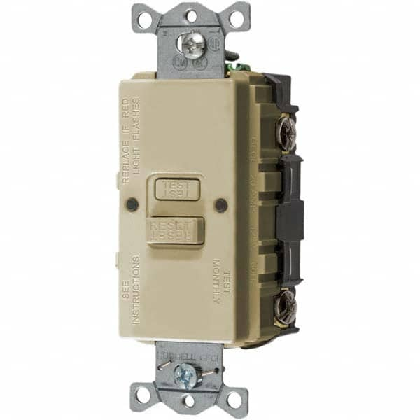 Bryant Electric - GFCI Receptacles Grade: Commercial Color: Ivory - Strong Tooling