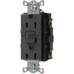 Bryant Electric - GFCI Receptacles Grade: Commercial Color: Black - Strong Tooling