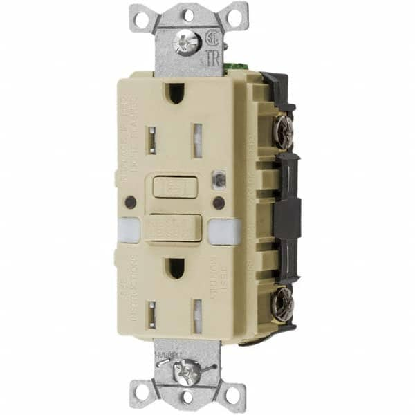 Bryant Electric - GFCI Receptacles Grade: Commercial Color: Ivory - Strong Tooling