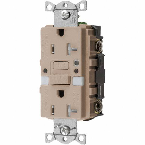 Bryant Electric - GFCI Receptacles Grade: Commercial Color: Almond - Strong Tooling