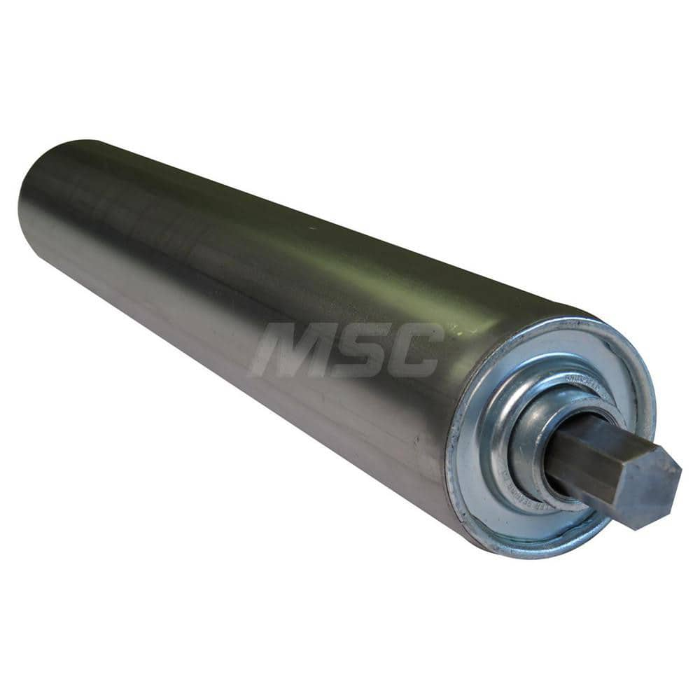 Roller Skids; Roller Material: Steel; Load Capacity: 799; Color: Chrome; Finish: Natural; Compatible Surface Type: Smooth; Roller Length: 38.0000 in; Roller Width: 2.5000; Roller Height: 2.5 in; Roller Diameter: 2.5000; Overall Height: 2.5 in; Overall Len