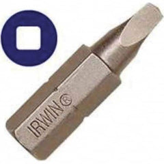 1/4″ Drive Square Insert Bit 1 Point, 1″ OAL